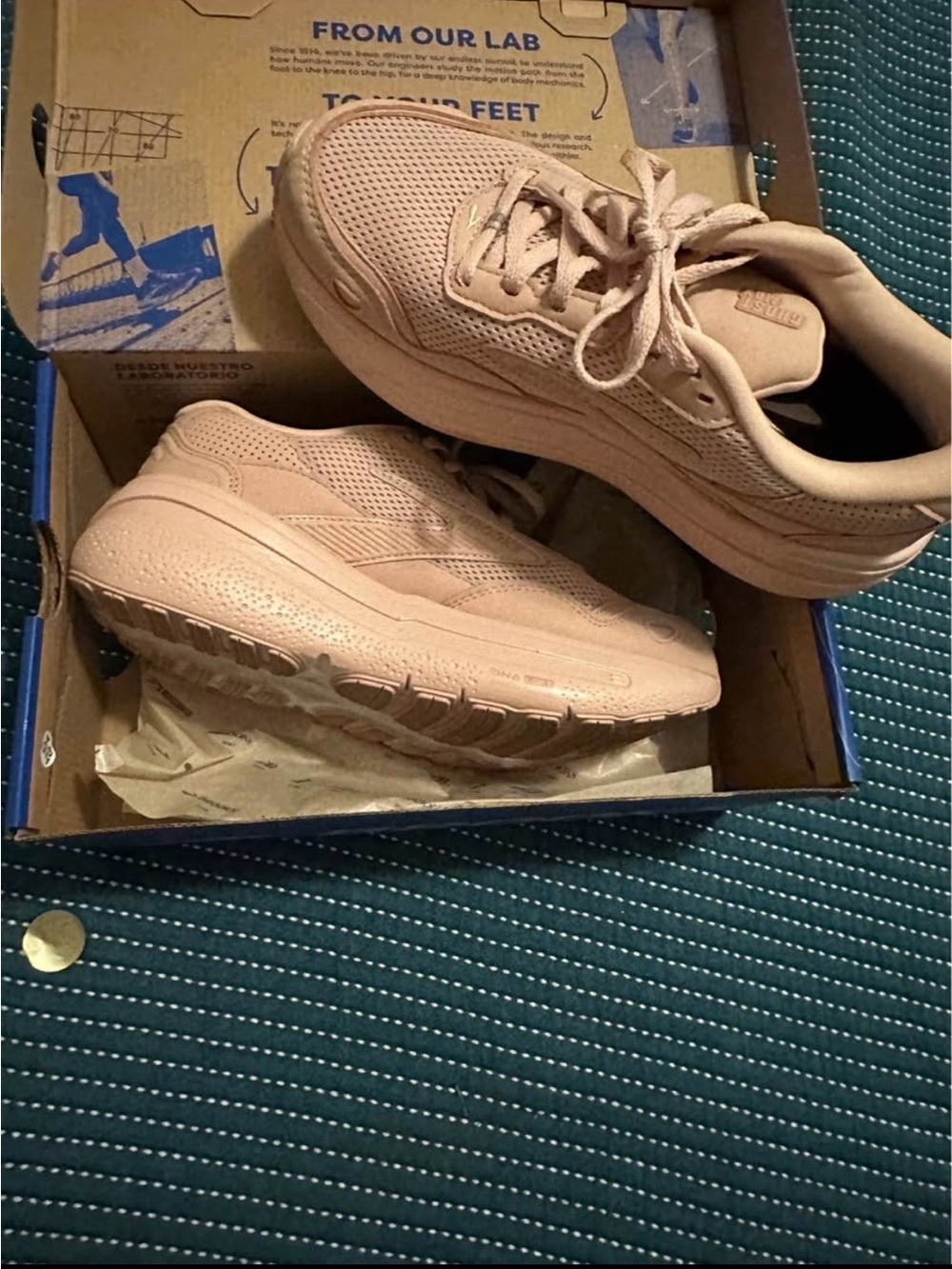 Brooks Women's Athletic Sneakers in Blush Pink